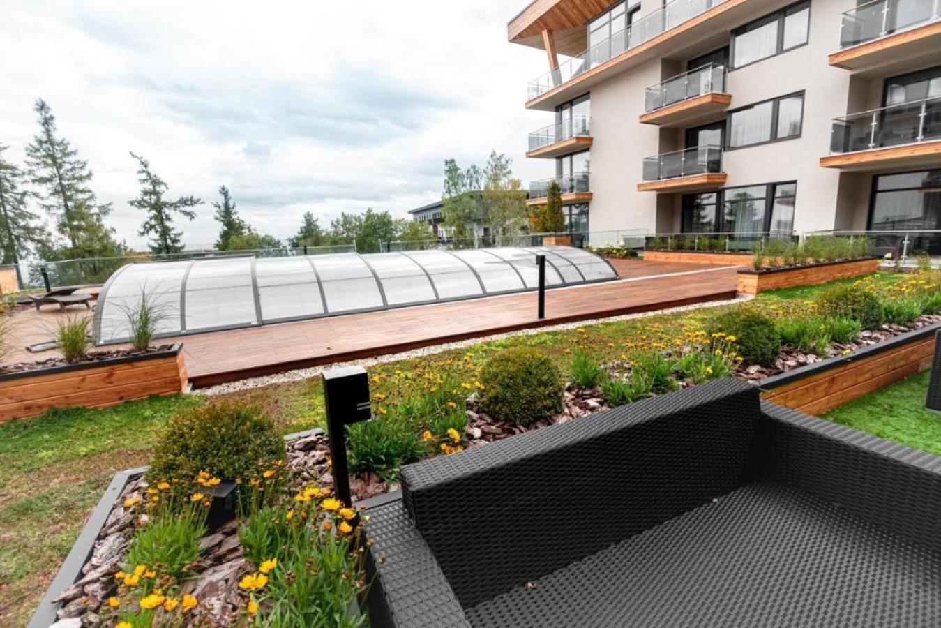 Luxury Apartments Hrebienok C411 Vysoké Tatry Exterior foto